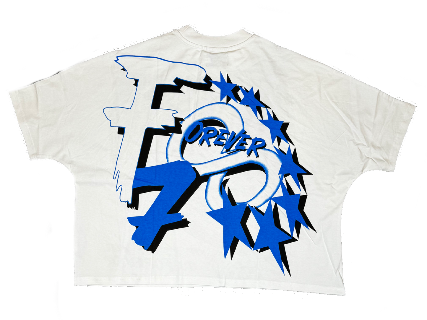 Blue Forever Box Tee