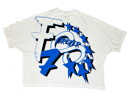 Blue Forever Box Tee