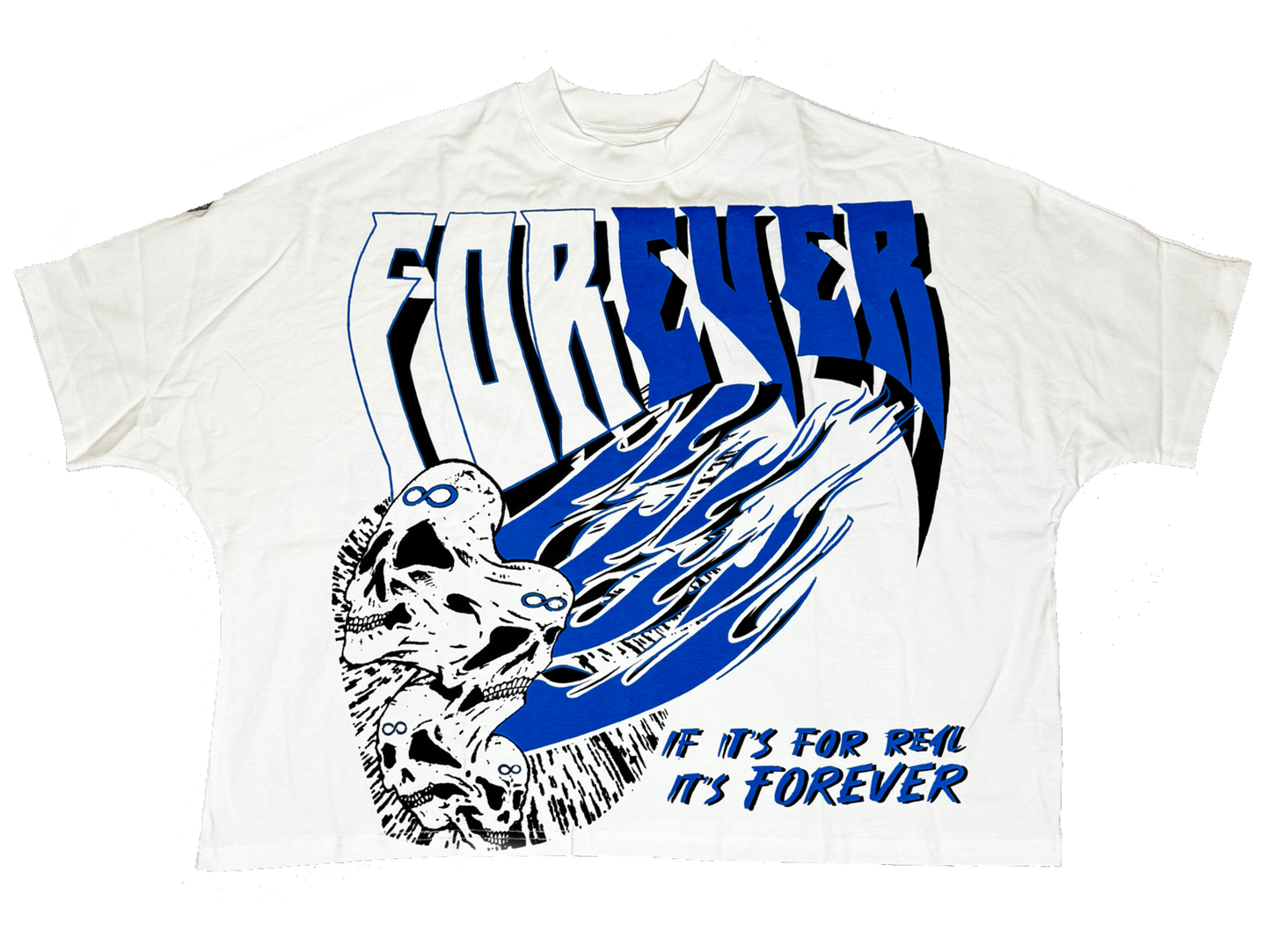 Blue Forever Box Tee