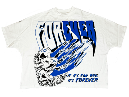 Blue Forever Box Tee