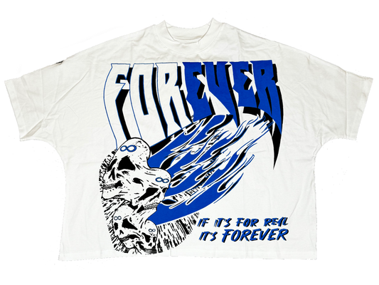 Blue Forever Box Tee