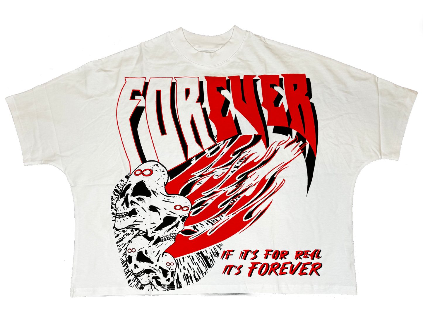 Red Forever Box Tee