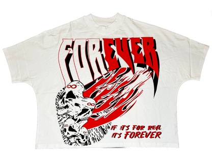 Red Forever Box Tee