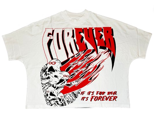 Red Forever Box Tee