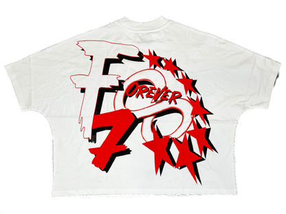 Red Forever Box Tee